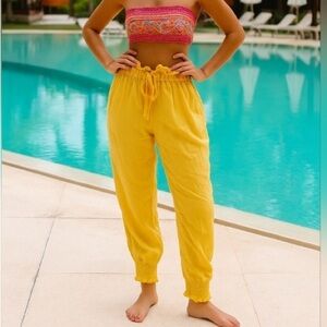 Beachy-Bohemian Harem Pants